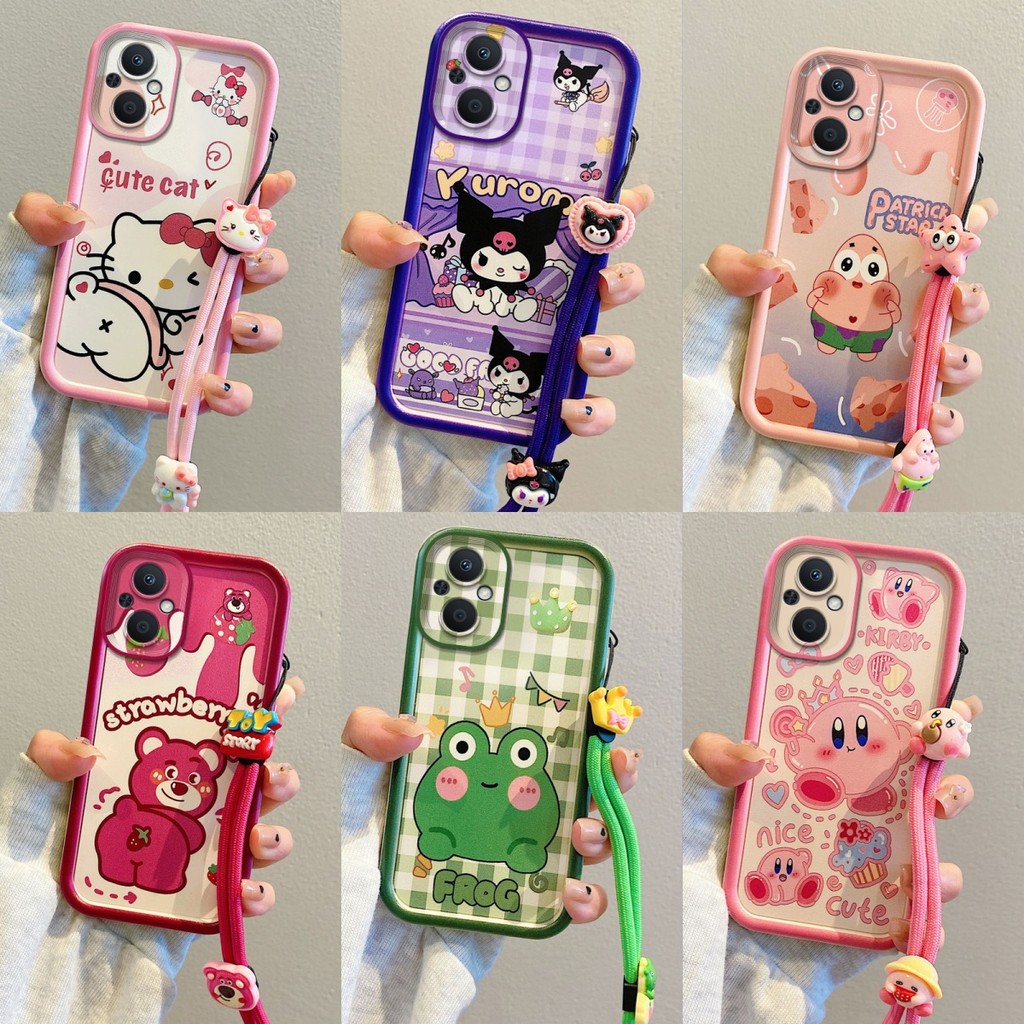 เคส OPPO RENO 8Z RENO 7Z เคสโทรศัพท์ซิลิโคนอ่อนนุ่มการ์ตูนที่เรียบง่ายและน่ารัก YX