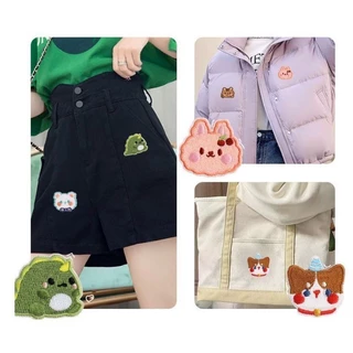 [โละสตอค] S0602 อาร์ม ตัวรีดติดเสื้อ สุ่ม กางเกง ติดหมวก ประดับเสื้อผ้า DIY งานฝีมือ Iron on Patch