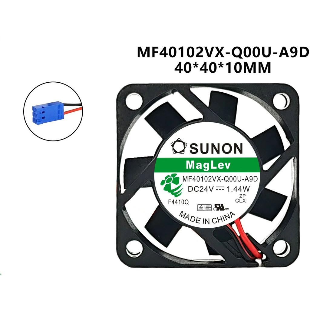 Jianzhun MF40102VX-Q00U-A9D/KD2404PFB3 24V 4010 1.44W พัดลมอินเวอร์เตอร์