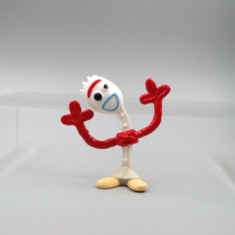 4 ชิ้น 5 เซนติเมตร-9 เซนติเมตรทอยสตอรี่ 4 วู้ดดี้ ฉวัดเฉวียน น่ากลัว เร็กซ์ ตัวเลขการกระทําคอลเลกชันมินิตุ๊กตาเด็กของเล่นรุ่นสําหรับของขวัญเด็ก - รูปที่ 2