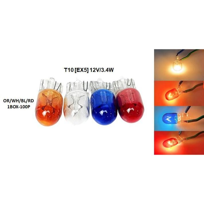 METER BULB T10 12V/3.4W EX5