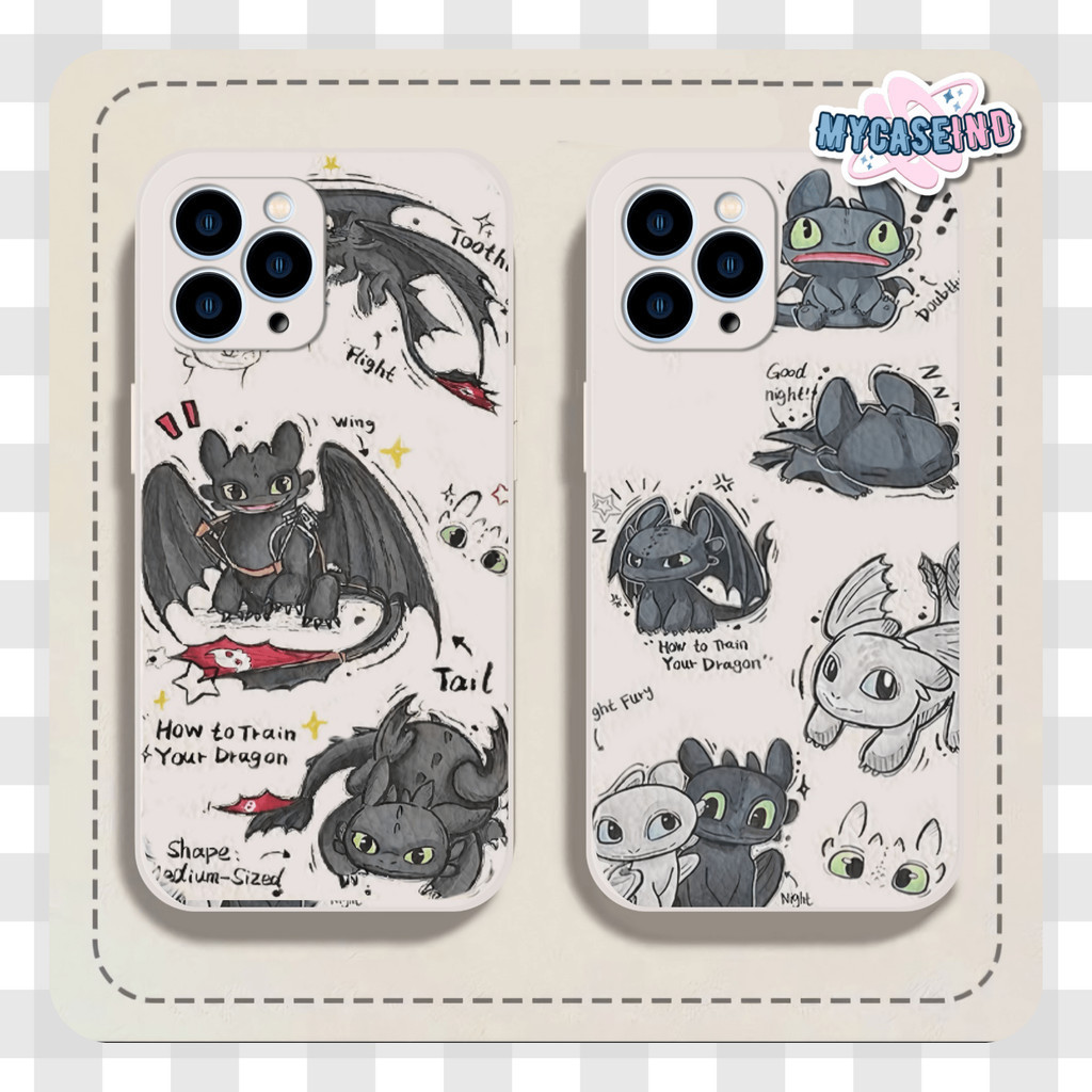 PRINTING LENS PROTECTOR DRAGON TOOTHLESS case samsung a34 a54 a14 a03 a04 4g a04e a13 5g a04s a71 a7