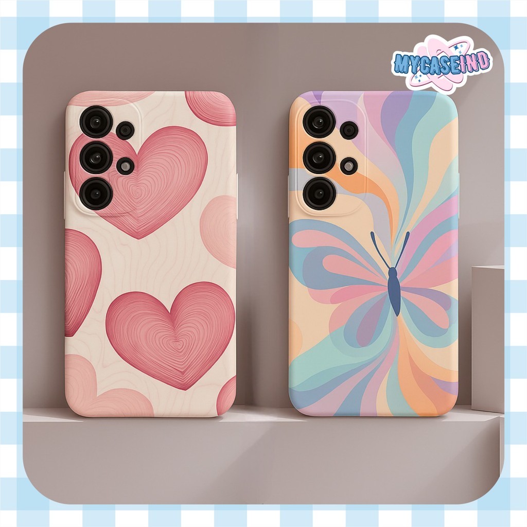 พิมพ์เลนส์ PROTECTOR HEART BUTTERFLY case oppo a60 a57 a58 2022 reno 4 a38 7 4g reno 8 5g a17 realme