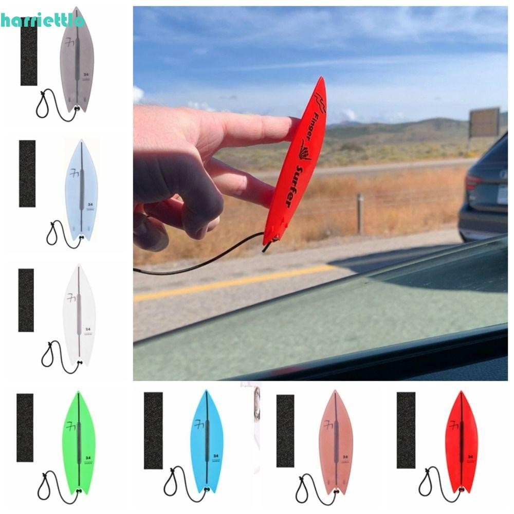 HARRIETTLO Finger Surfing, ABS Mini Finger Surfboard, สําหรับ Surfers Surf Toy ของขวัญวันเกิด
