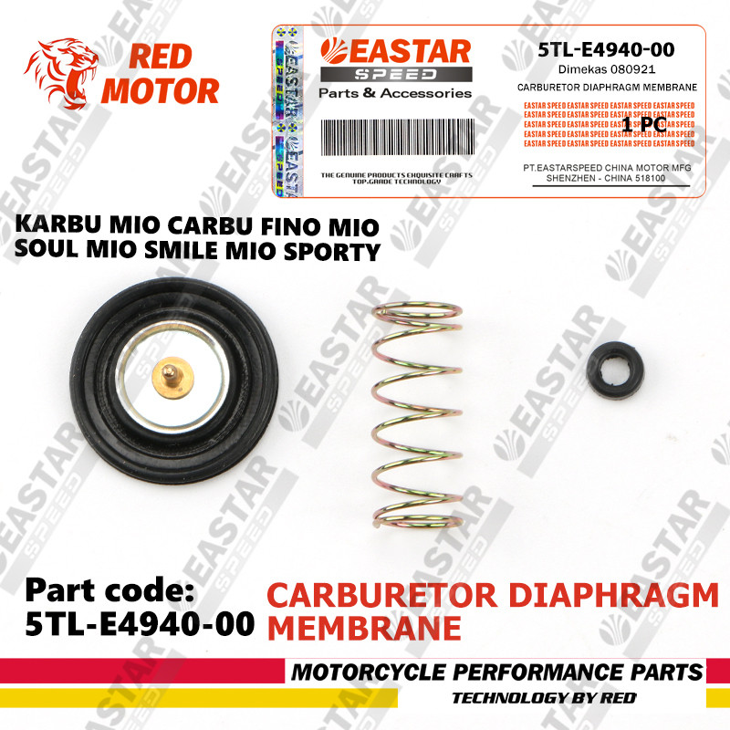 คาร์บูเรเตอร์ไดอะแฟรมเมมเบรนยาง (Mio) (5TL-E4940-00)