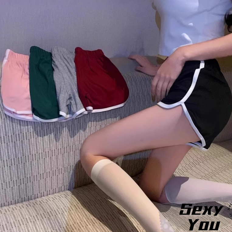 ชุดนอน  สั้น    sexy    ผ้าใส่สบาย  หลากสี ราคาถูก กางเกงในบ้าน    ส่งไวจากไทย