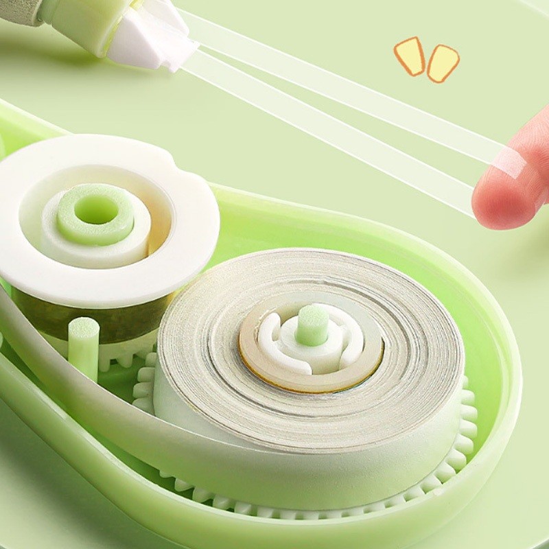 🔥ส่งจากกรุงเทพฯ🔥เทปแก้ไขสำนักงานนักเรียน เทปจับนุ่ม สติ๊กเกอร์เลื่อมน้ำเขย่าสวยงาม พกพาสะดวก 3 แพ็ค - รูปที่ 5