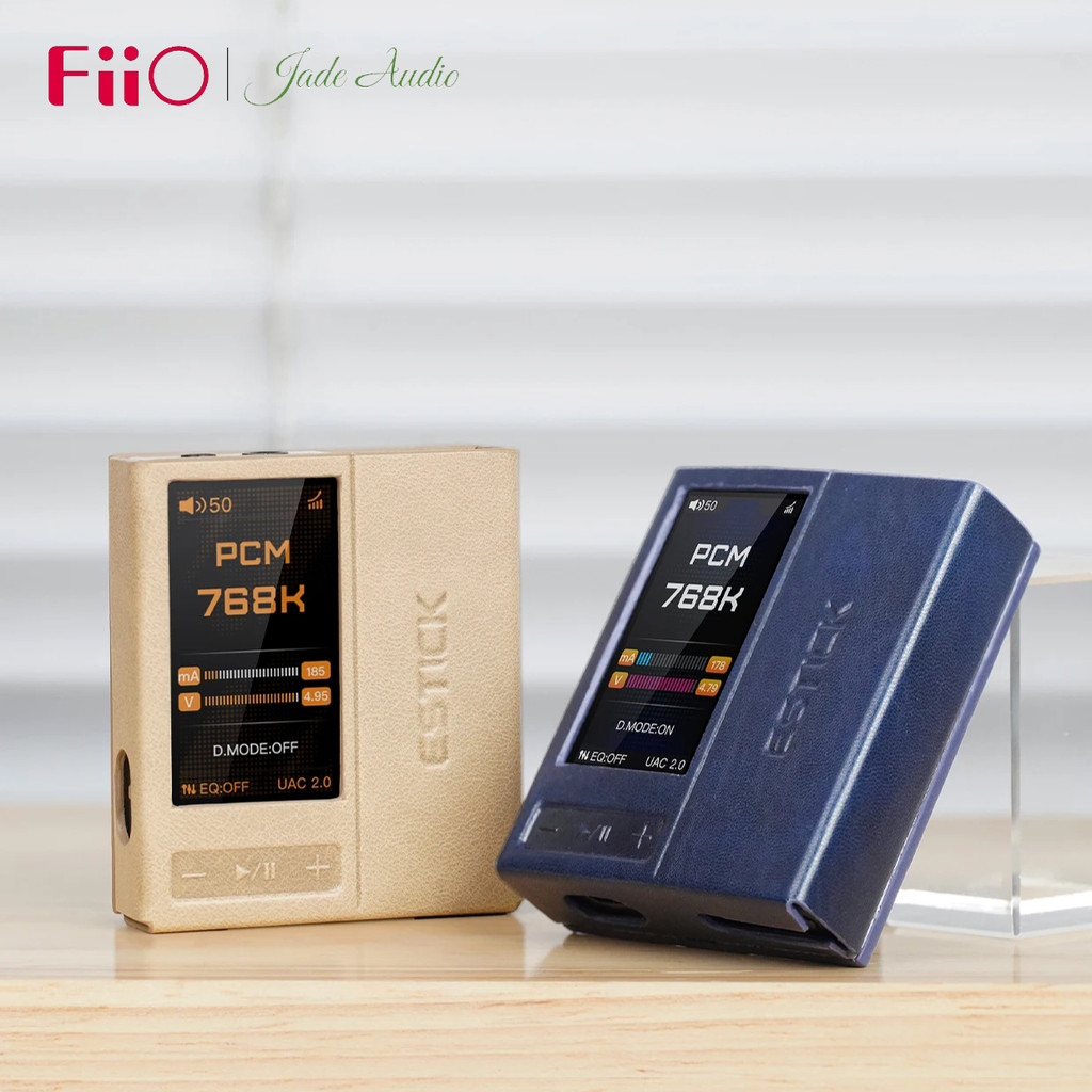Fiio SK-ESTICK และ QX13 Leather Case เคสป้องกันแม่เหล็กแบบพกพา ถอดรหัสพิเศษ Ear Amplifier เคสป้องกัน