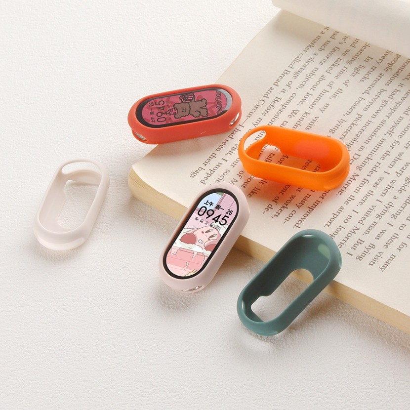 สําหรับ Xiaomi Band 10 9 8 เคสซิลิโคน Soft Case ShockProof เปลือกกันชนนาฬิกาฝาครอบป้องกันสําหรับ Mi Band10 อุปกรณ์เสริม