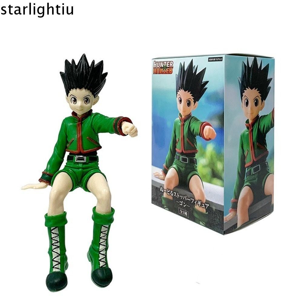 เท่านั้น Anime Character Model, Killua Zoldyck PVC Toys Action Figure, Gon Freaks HUNTERHNTER Deskto