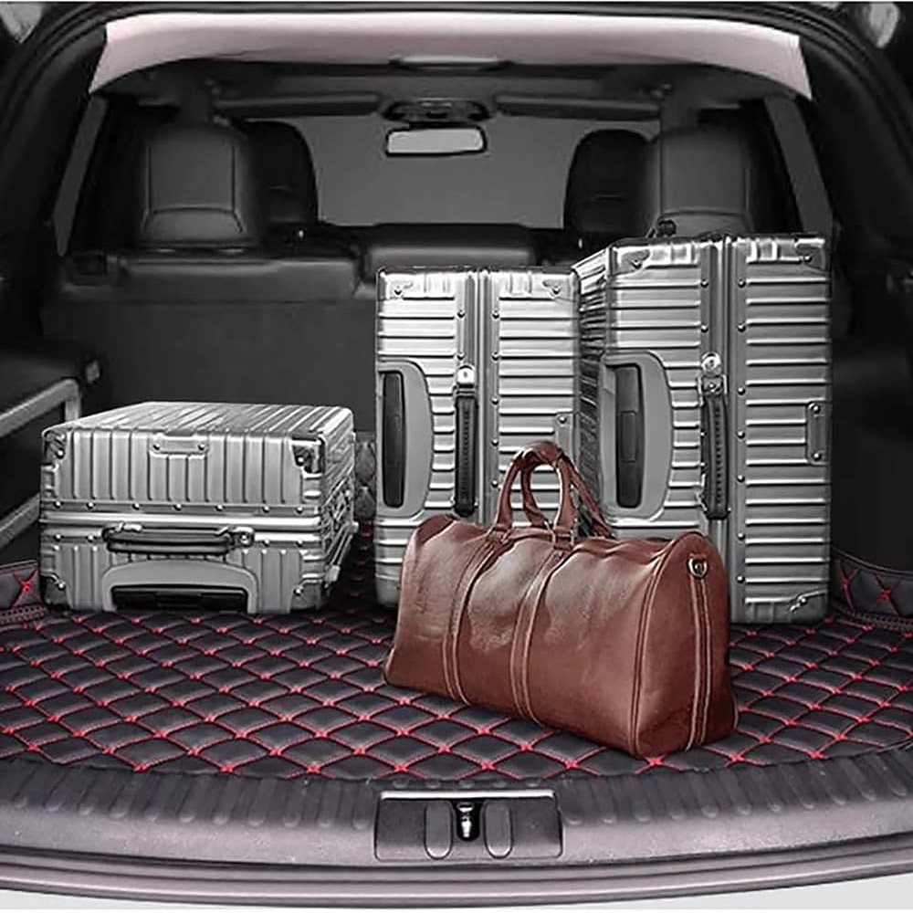 รถ Cargo Liners สําหรับ Mini Countryman (U25) 2024 2025,หนังด้านหลัง Trunk Mats Boot Mats Liner Pad 