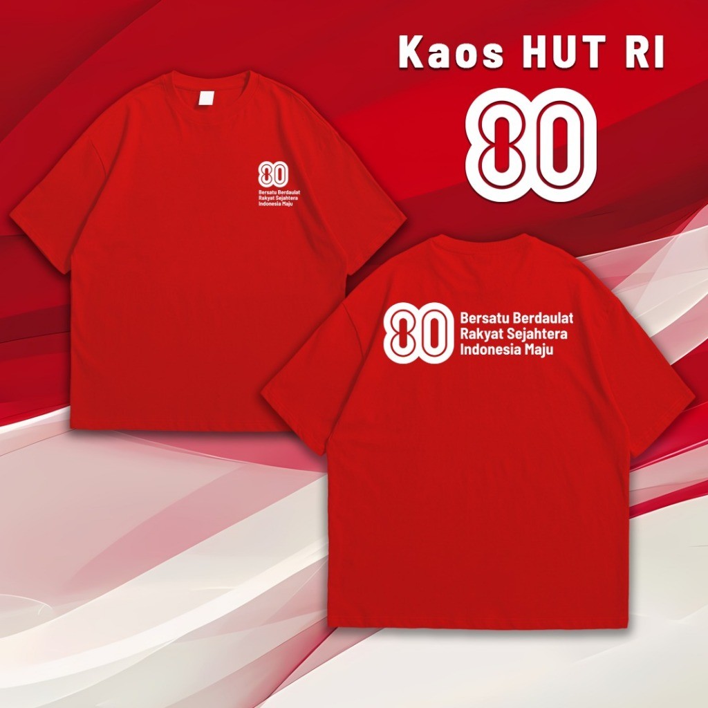 INDEPENDENCE ANNIVERSARY CLOTHES 17 AUGUST // 80TH ANNIVERSARY CLOTHES// COOL DISTRO CLOTHES//BAJU