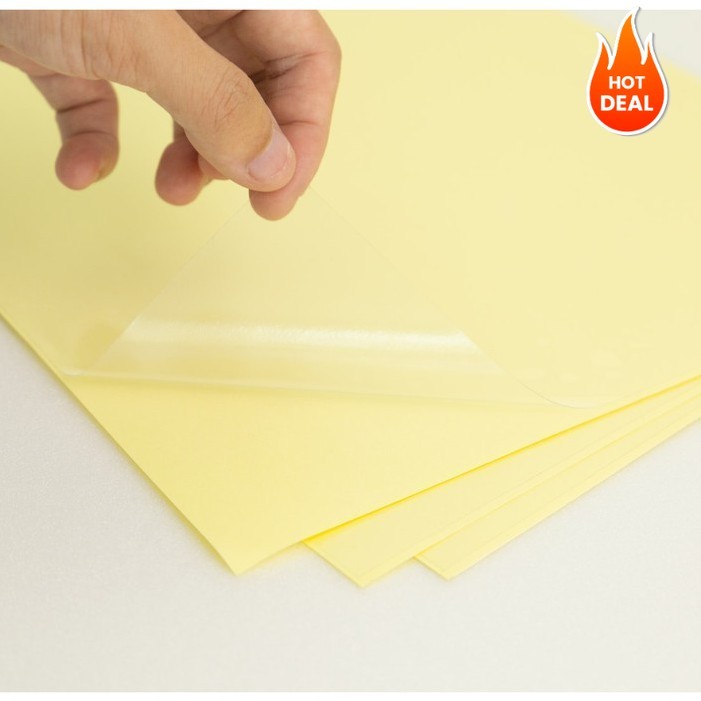 Wintape สติกเกอร์พีวีซีใส (PVC ใส)  4 ไซส์