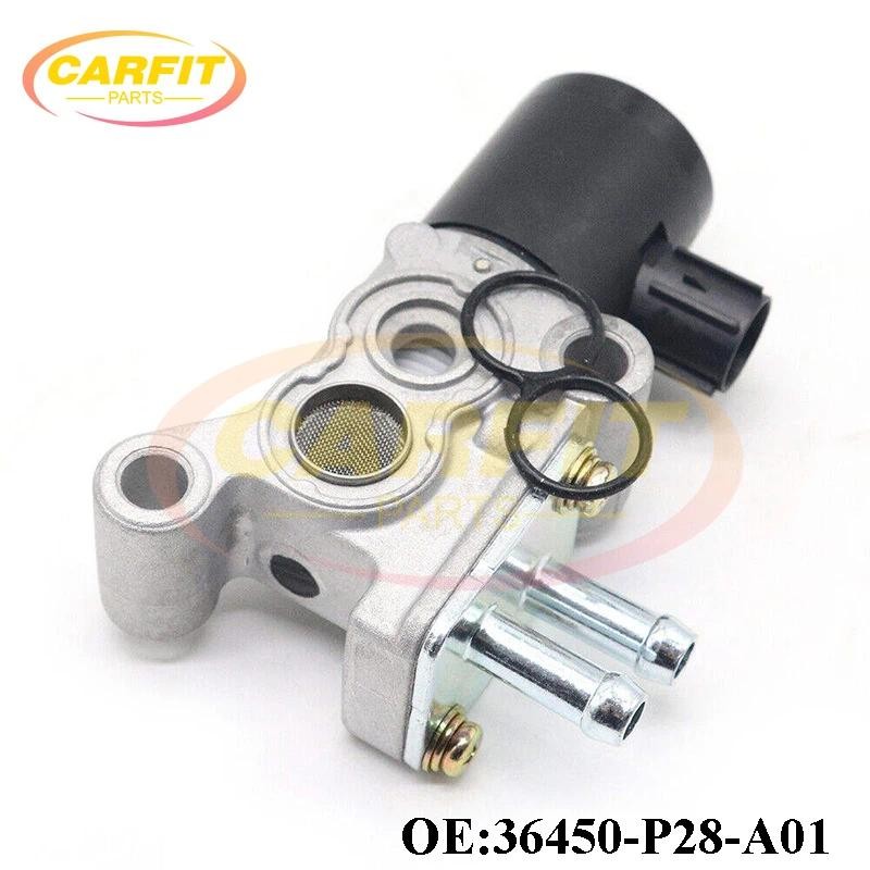 OEM 36450-P28-A01 36450P28A01 36450-P0A-A01 36450-P0B-A01 IACV ไม่ได้ใช้งานวาล์วควบคุมอากาศสําหรับ A