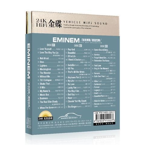 Eminem Eminem Eminem < Hip Hop Collection > ของแท้รถ cd Disc ยุโรปอเมริกันภาษาอังกฤษเพลงบันทึก 726