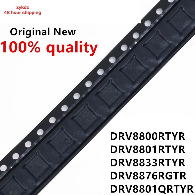 สินค้าใหม่ 10 ชิ้น/ล็อต DRV8800RTYR DRV8800 DRV8801QRTYRQ1 DRV8801Q DRV8801RTYR DRV8833 DRV887V6TRRG