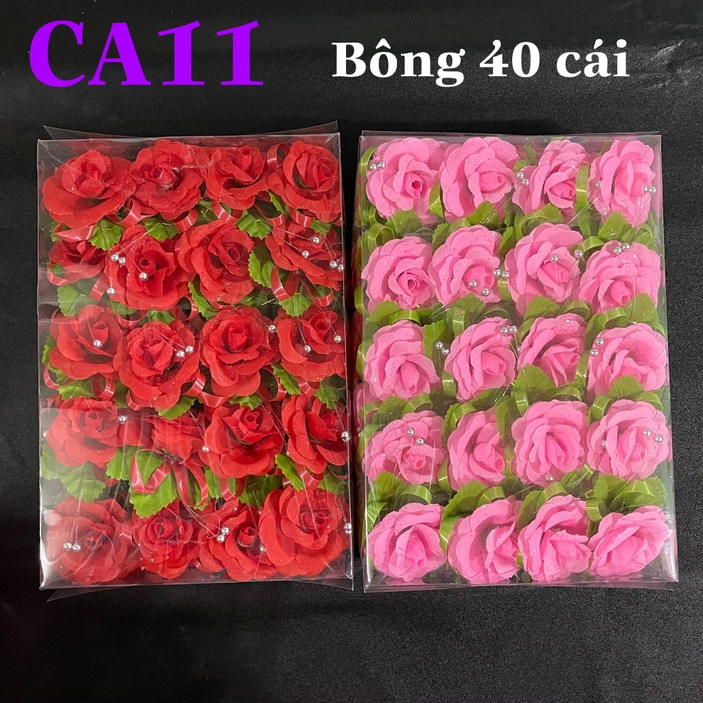 WEDDING DRESS FLOWERS - EVENT WEDDING, FESTIVAL DRESS FLOWERS 40 ชิ้น/กล่อง