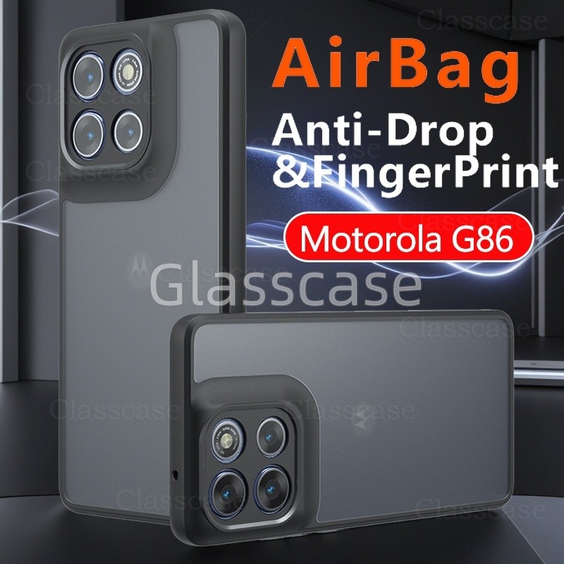 ปลอกสําหรับ Motorola Moto G86 Power G86Power MotoG86 MotoG86Power MotorolaMotoG86 Anti-Scratch โปร่ง