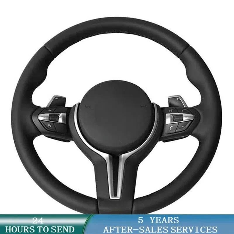 ที่กําหนดเองพวงมาลัยรถหนังรถอุปกรณ์เสริม Original พวงมาลัย Braid สําหรับ BMW F87 M2 F80 M3 F82 M4 M5