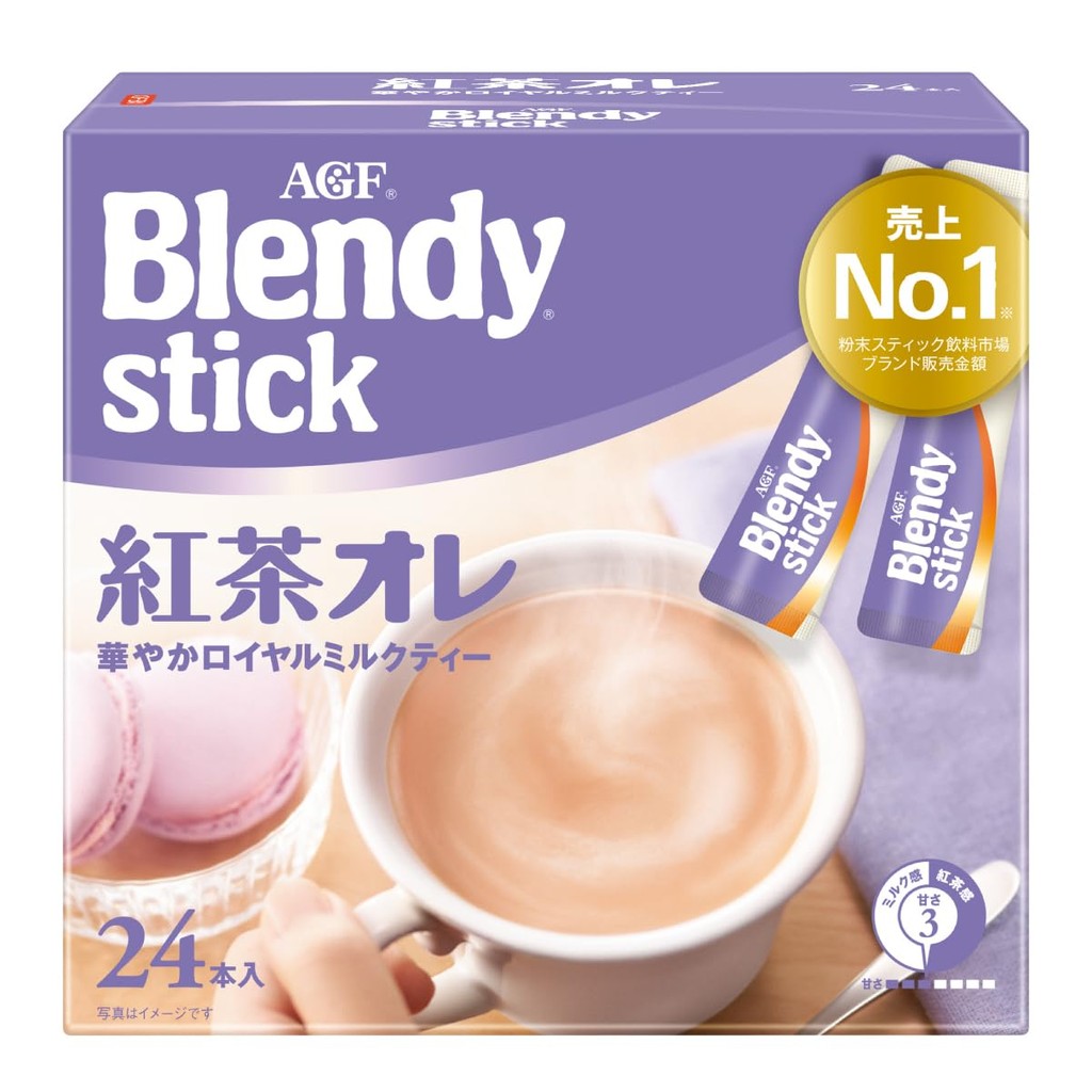 AGF Blendy Stick Milk Tea 24 Pack