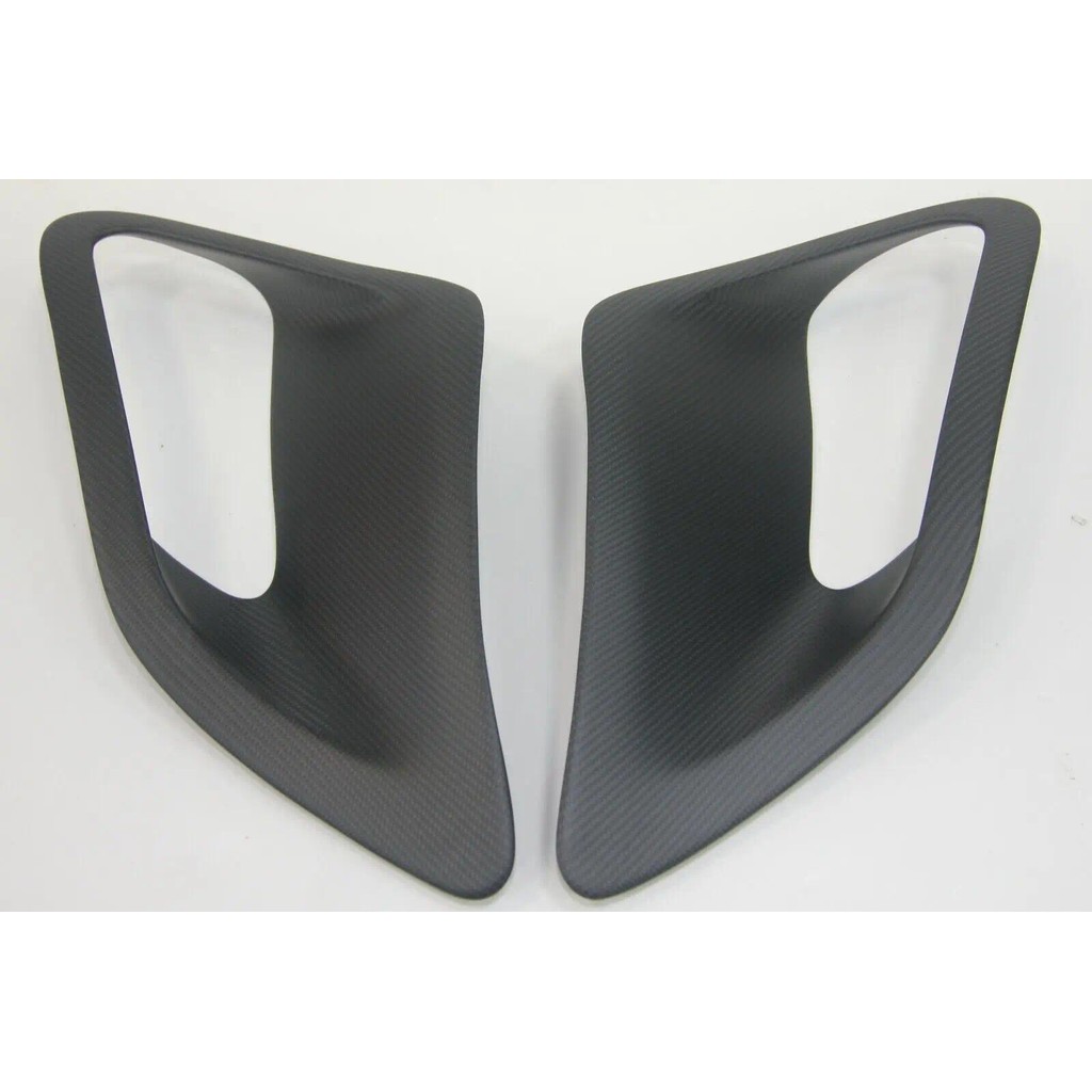 Matte Carbon fiber GT2 บังโคลนด้านข้าง Air Intake Scoops ช่องระบายอากาศสําหรับ fit Porsche 997 Turbo