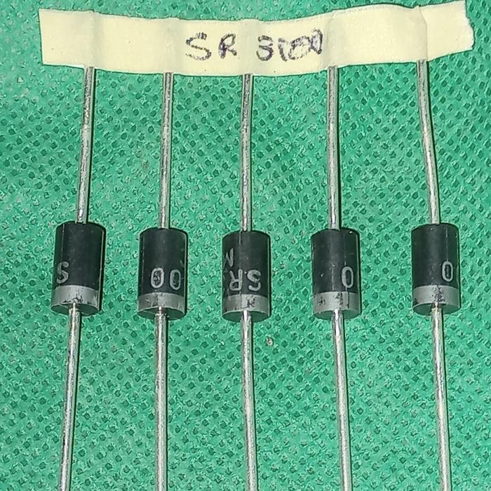 DIODE SR3100 SB3100 MBR3100 ต้นฉบับ schottky SR SB MBR 3100 3A 1