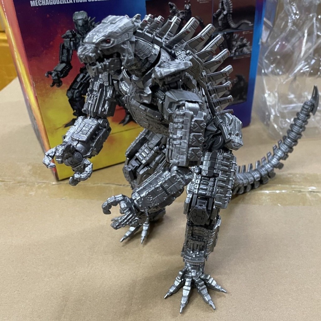 ก็อตซิลล่าจักรกล เทียบกับ. King Kong Kidora Mechanical King Dinosaur Action Figure