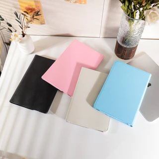 ลิ้นจี่ ลาย หมุนแบน เคส เคสแท็บเล็ตซัมซุง For Samsung Tab A9 A11 Plus A8 S9 S10 FE S7 S8 S6 A7 Lite 360°วัสดุอะคริลิ เคส