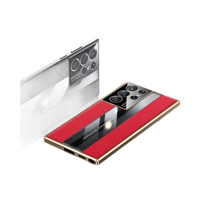 Phone Phone Case Protective Case กันกระแทก Samsung S23Ultra Supercar Second Change to Porsche Galaxy