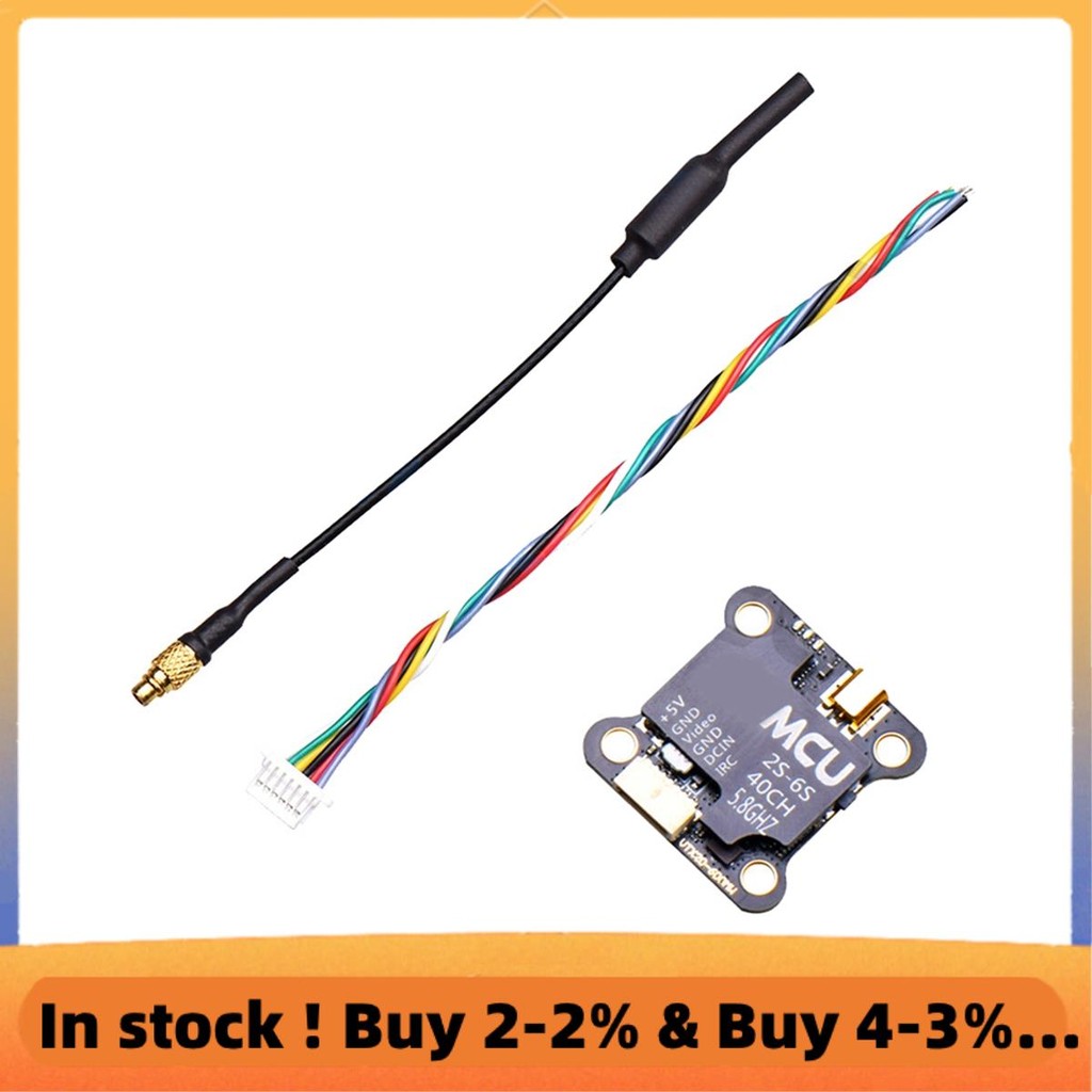 สําหรับ VTX20-600 VTX 5.8G 600MW เครื่องส่งสัญญาณวิดีโอ FPV รองรับ 2-6S IRC สําหรับ FPV Drone