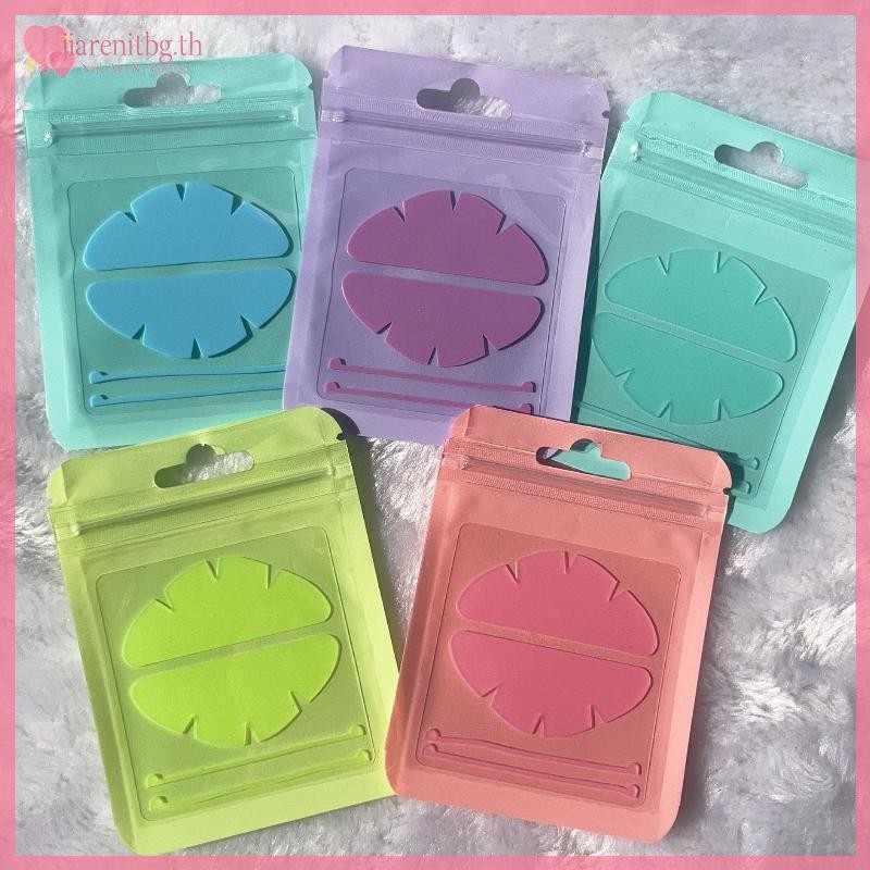 RENBG 1 ชุดซิลิคอน Eye Pads สําหรับ Lash Lifting Reusable Eyelash Perming ซิลิโคน Pad Lash Lift ริบบิ้นขนตาเครื่องมือแต่งหน้า TH