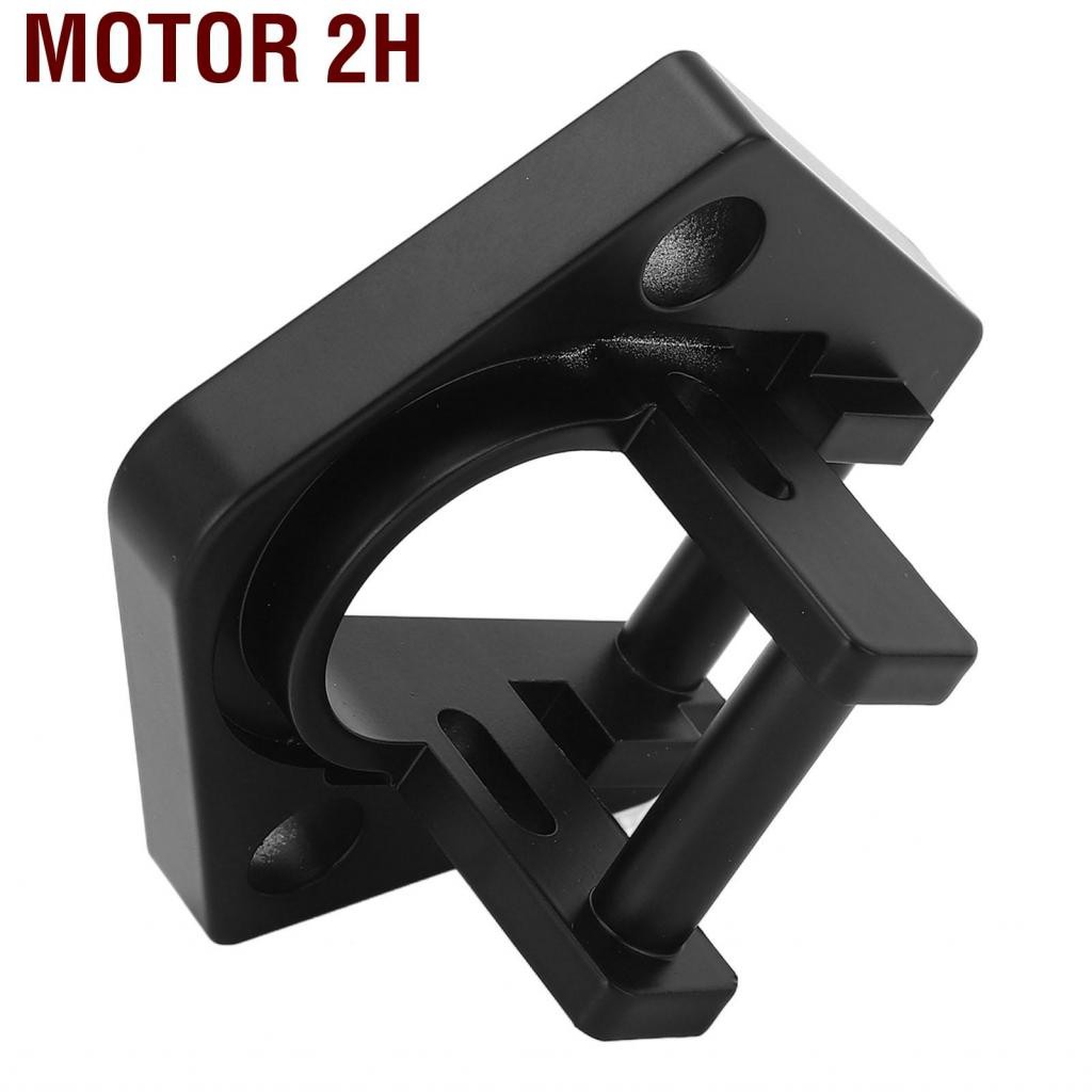 Motor 2H RV Awning ส่วนล่างตัวยึดด้านล่างสีดำการติดตั้งง่าย CNC การปั้นแบบรวม 3825.rv.032922 อลูมิเน