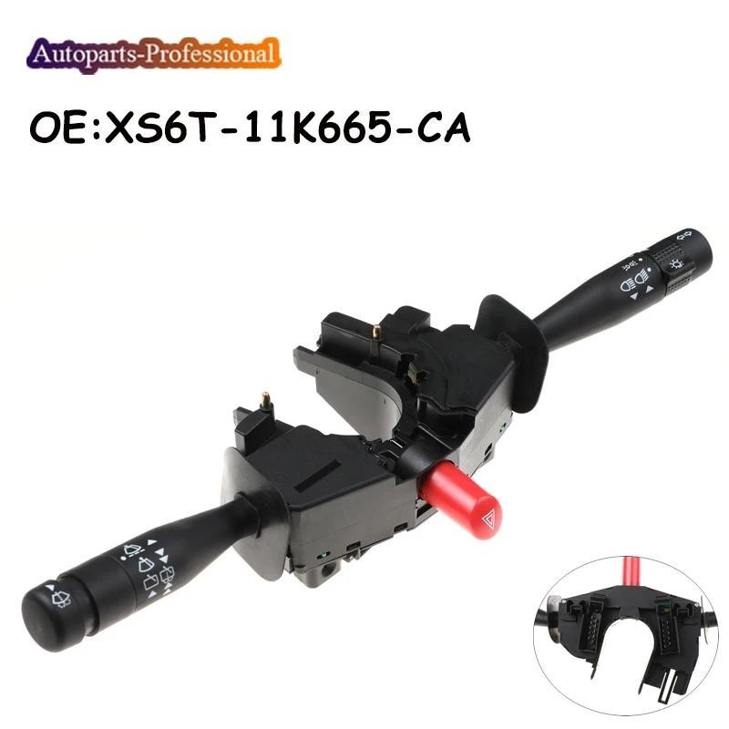 ใหม่พวงมาลัยคอลัมน์ตัวบ่งชี้สวิทช์ไฟเลี้ยวสําหรับ Ford Ka 96-08 Fiesta 95-01 -Puma XS6T11K665CA XS6T