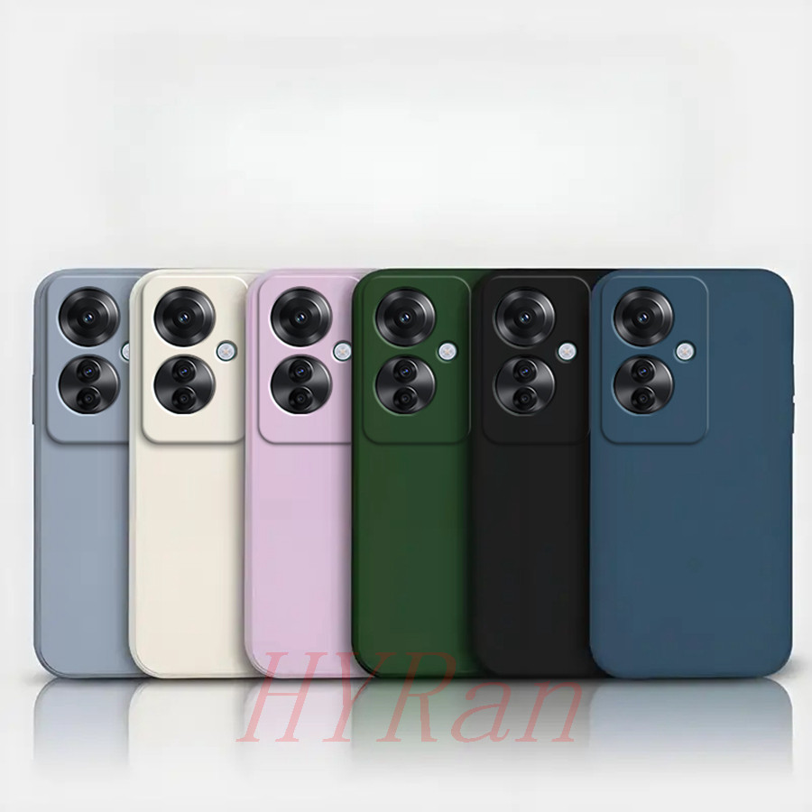 OPPO Reno 11F 5G เคสโทรศัพท์ซิลิโคนสีทึบ YT