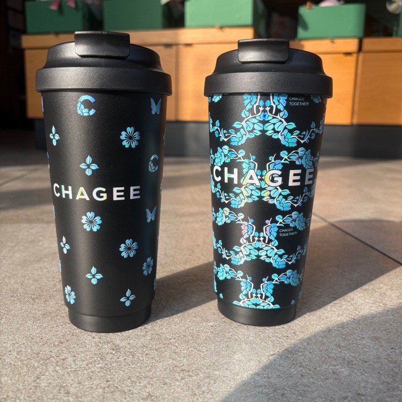CHAGEE แท้ Oriental Fantasy Stainless Steel ความจุขนาดใหญ่ Travel Insulated Water Tumbler