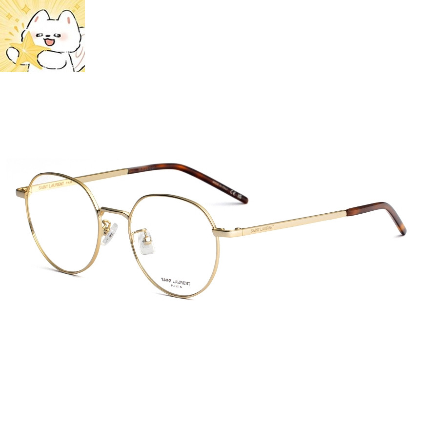 กรอบแว่นตา YSL รุ่น SL 647/F 003 SIZE 52 MM. (GOLD-GOLD-TRANSPARENT)