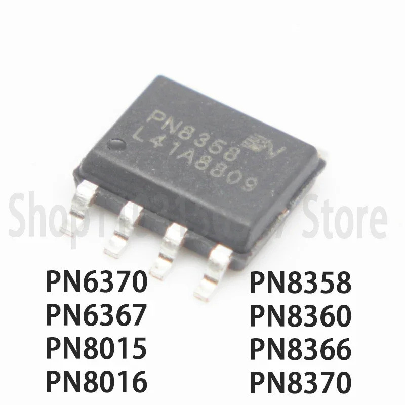 1-5PCS PN6370 PN6367 PN8015 PN8016 PN8358 PN8360 PN8366 PN8370 SOP7 ชิป ic