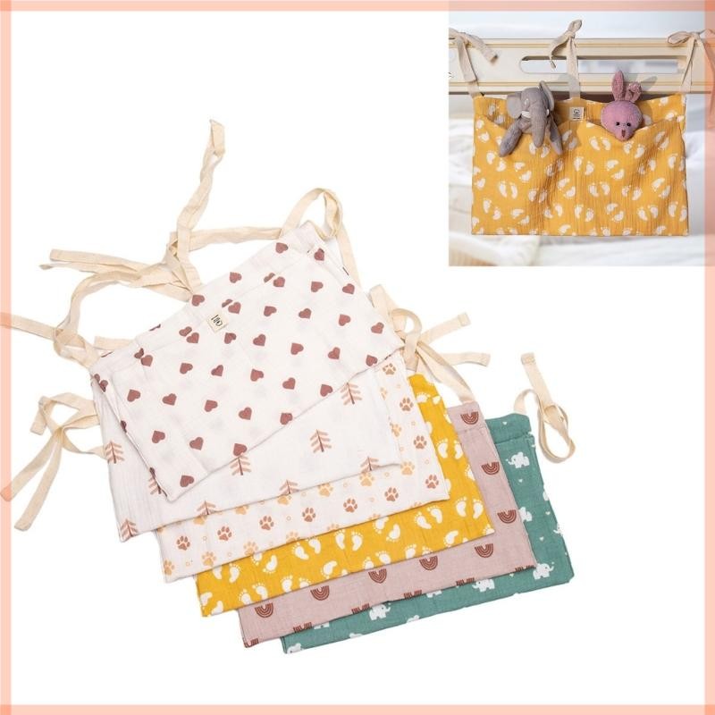 CC Nursery Organizer Bag กระเป๋าเก็บผ้าอ้อมสําหรับเปลเด็กสะดวกสําหรับขวดผ้าอ้อมและอื่นๆ