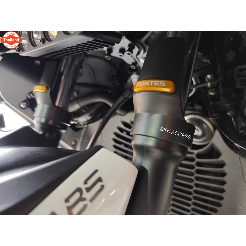 ครอโช๊ค Zontes 350E ,350D ปกป้องโช๊ค ติดตั้งง่าย