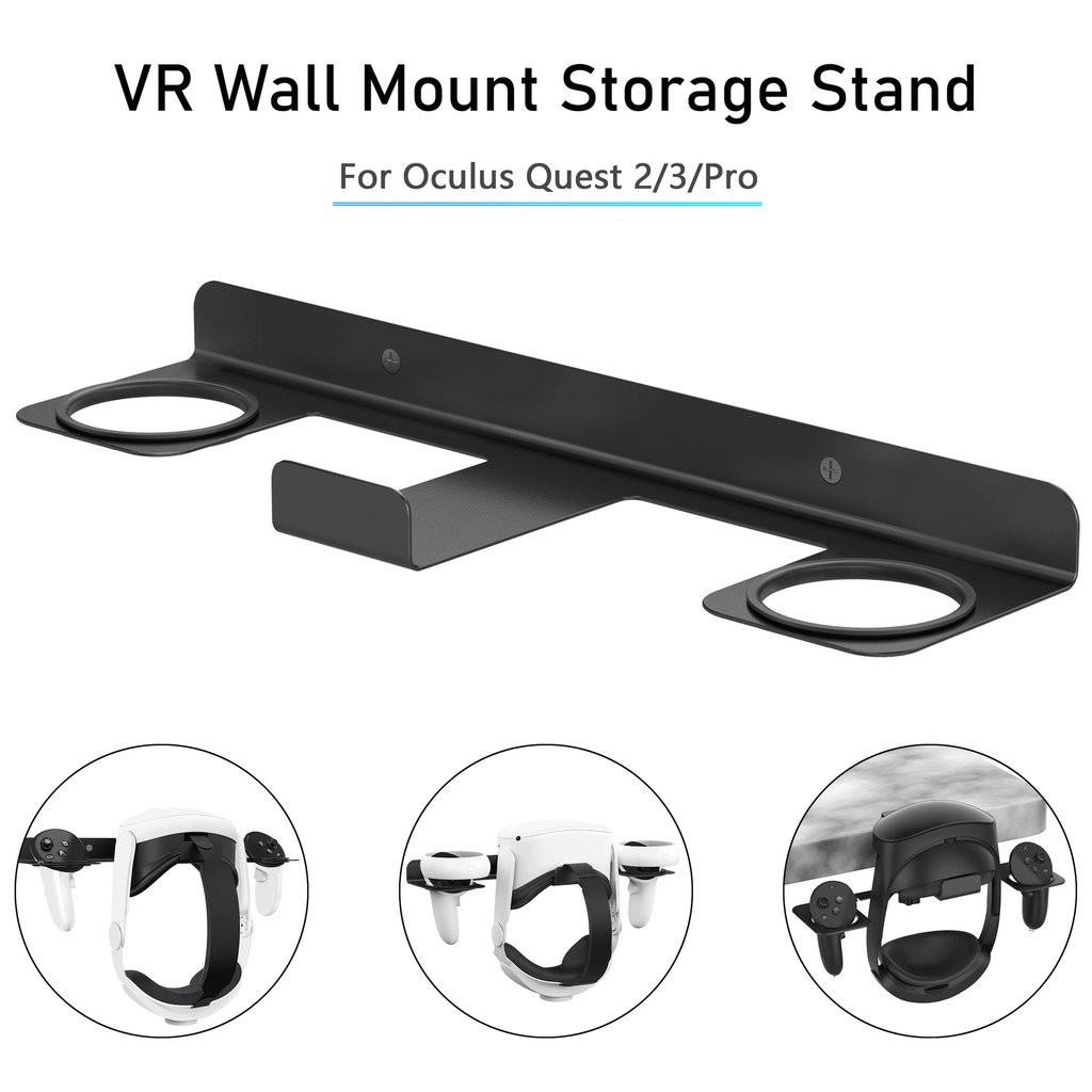S/Bracket VR ตําแหน่งโลหะเหมาะสําหรับ Quest333S/Wall Bracket Display Wall Metaquest2 FWUV