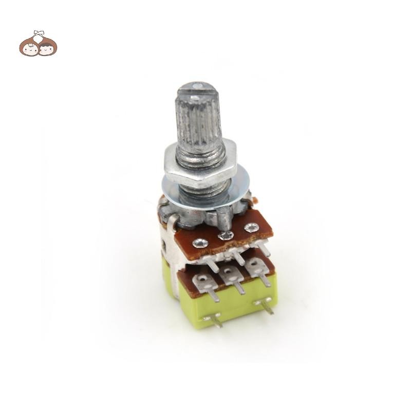 BEF B50K 50K Ohm Dual Linear Taper Volume Control Switchesometer Switch TH