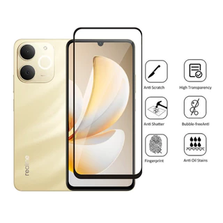 ป้องกันหน้าจอสําหรับRealme Note 70 80 70T Note70T Note70 60X 5G 60x 4G 2025 คลุมทั้งหมดกระจกนิรภัยใสHDป้องกันรอยขีดข่วนฟิล์ม