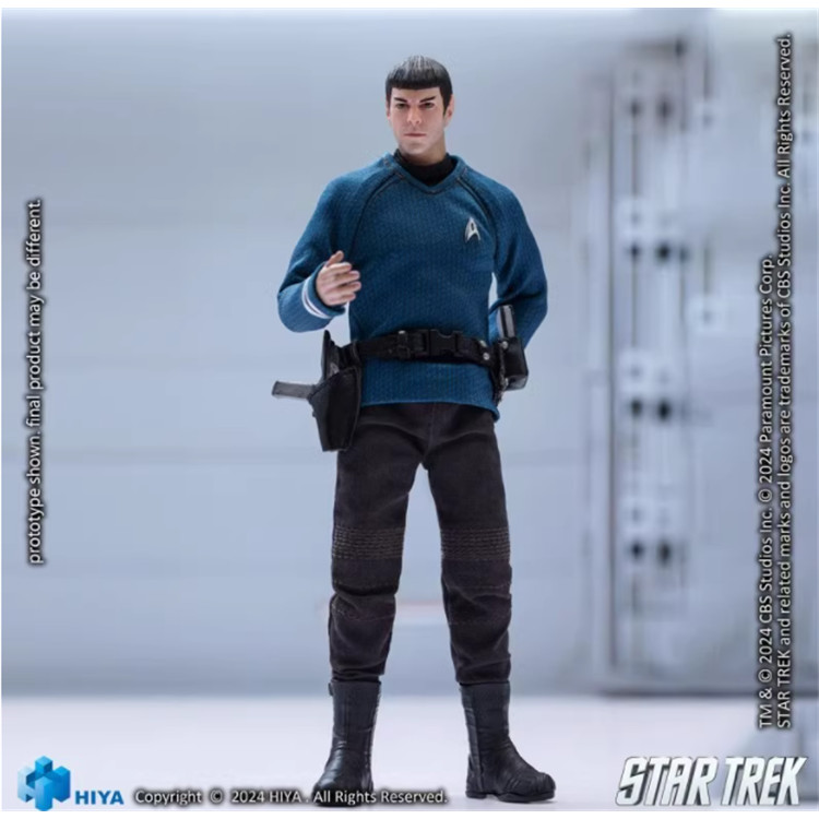 [Collection Boutique] Ready Stock HIYA ESS0266 1/12 Scale Star Trek 2009 Spock