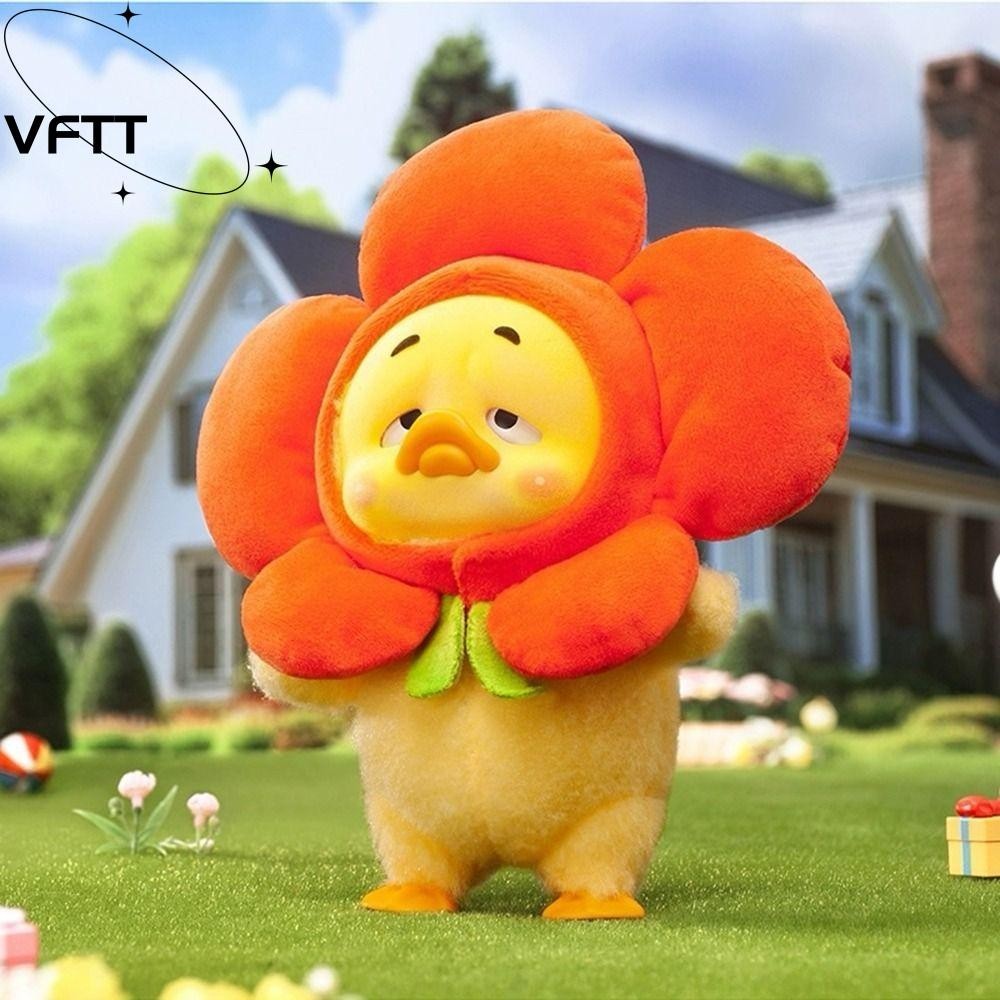 Vftt Upsetduck ตุ๊กตาตุ๊กตา 8 นิ้ว 12 นิ้ว Act ตัวเลขเป็ดน่ารัก, เป็ด Annoying รุ่นที่สองนุ่มสุดน่ารักแกล้งทําเป็น Lucky Duck