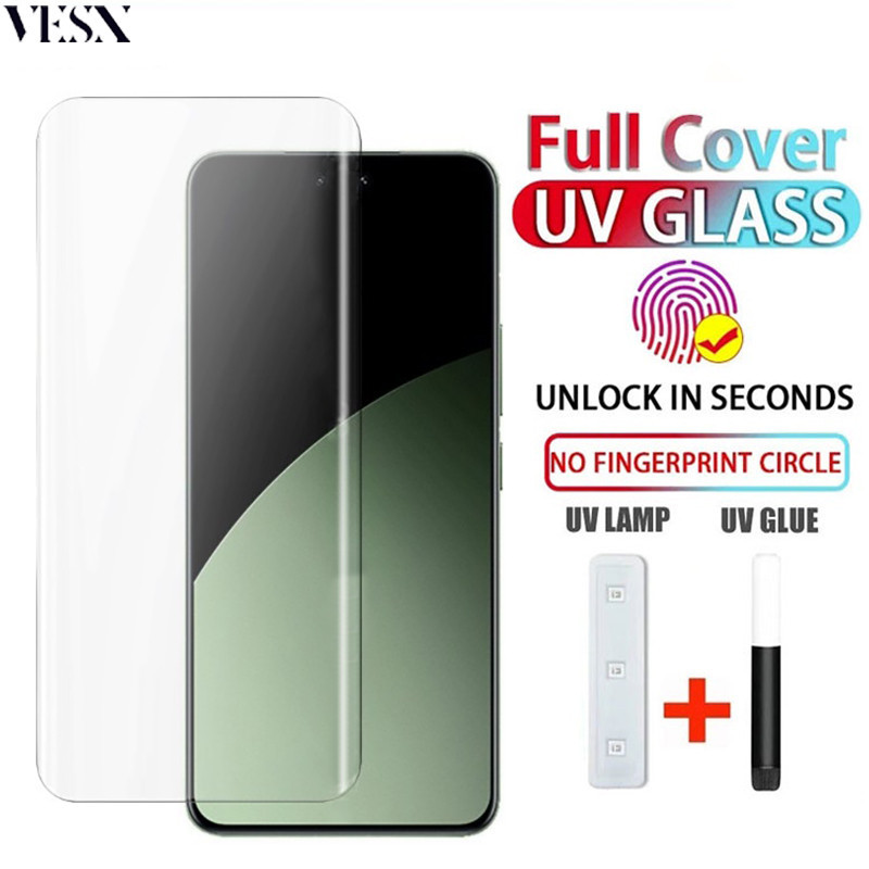 ฟิล์มกระจก UV สำหรับ Xiaomi 14 Civi 3 2 1s 4G 5G 2024
