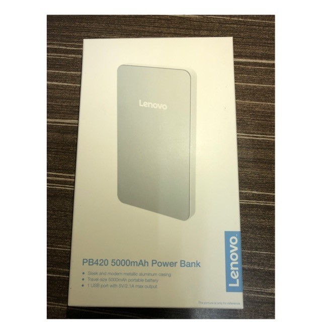 ชาร์จเร็ว ขาย powerbank Lenovo 5000 mAh (ของแท้100%)