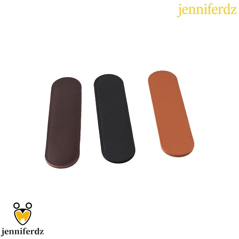 Jenniferdz ที่ใส่ปากกา หนัง ทนทาน ย้อนยุค อุปกรณ์การเรียน เครื่องเขียน ที่เก็บปากกา ปลอกแฮนด์เมด ป้องกันปากกา