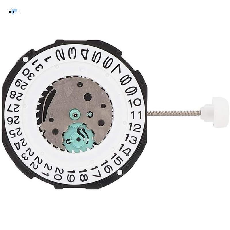 【jdfhsffd】Watch Movement,three Hands Movement Quartz Watch Movement,SL28 สําหรับนาฬิกาซ่อมอุปกรณ์เสริมผู้ชาย (ปฏิทินเดี่ยว)