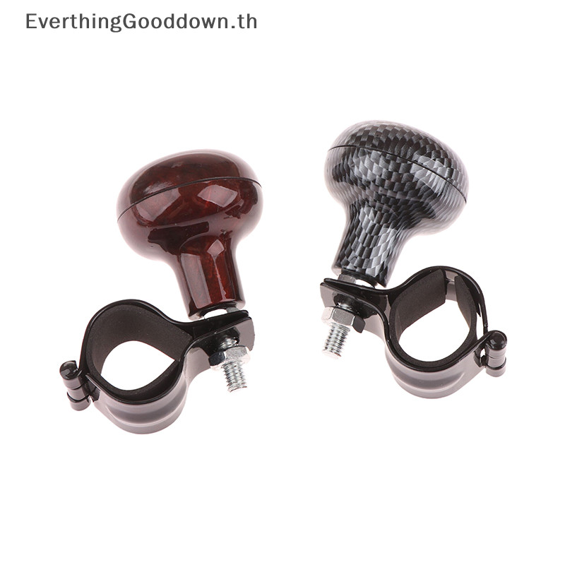 EVER Universal รถ Anti Slip พวงมาลัยลูกบิด Heavy Duty Spinner Handle Cover Handle Booster Grip ป้องกันเสริม TH