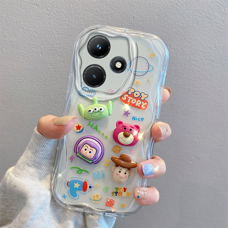 เคส Redmi 13 13X ตุ๊กตาสามมิติ สีใส การ์ตูน กรณีป้องกันโทรศัพท์มือถือ TY5 ราคา ถูกที่สุด ดีลบีเคเค แกลเลอรีภาพที่ 8